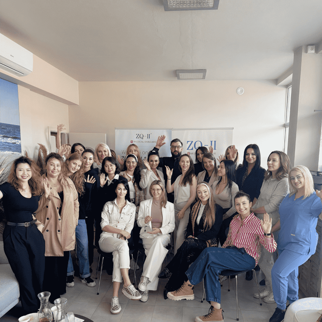 Tour de colaboración de estética médica europea de ZQ-II