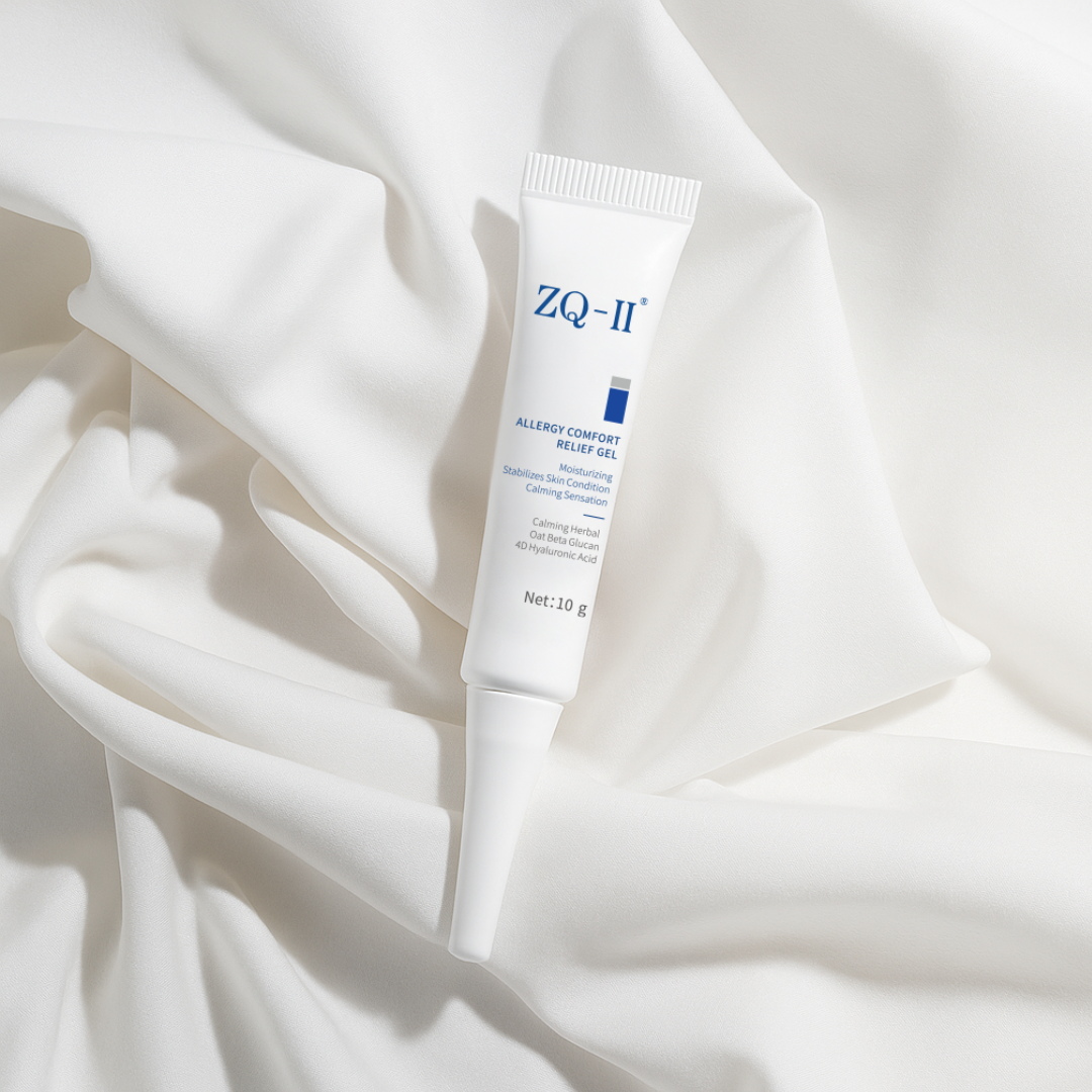 Alivie la piel sensible y la dermatitis estacional con el gel de alivio de comodidad de ZQ-II