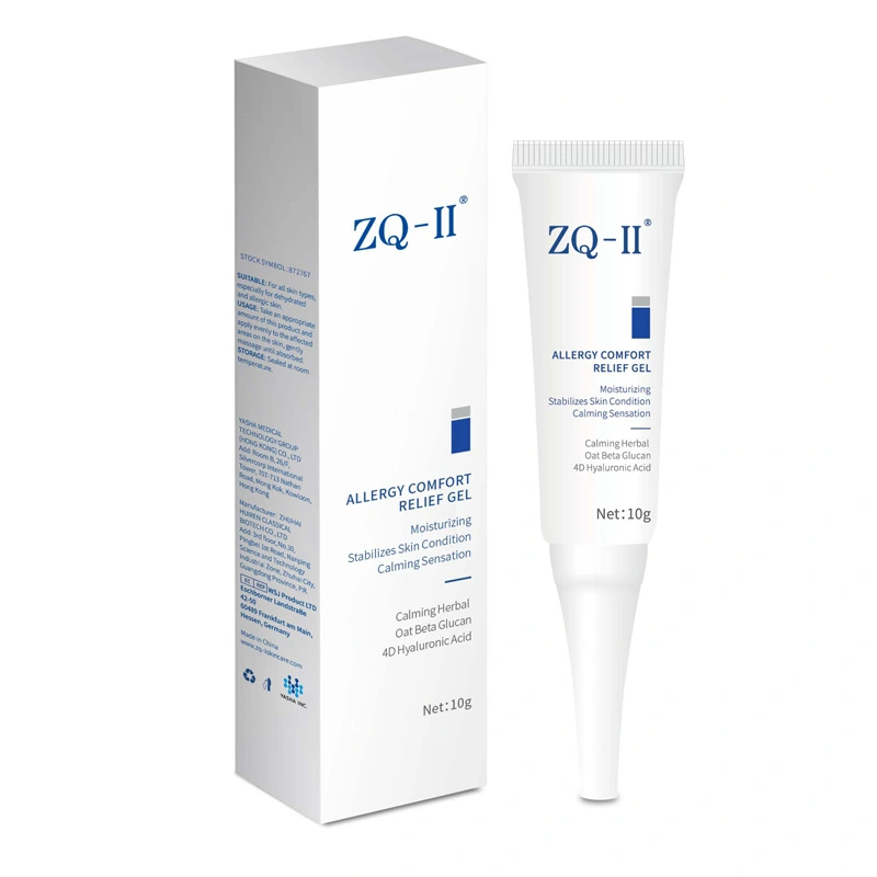 Gel de alivio de comodidad de alergia